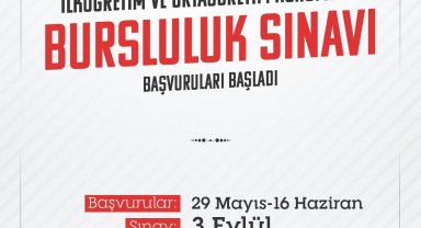 2023 İlköğretim ve Ortaöğretim Kurumları Bursluluk Sınavı başvuruları başladı