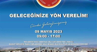 'Üniversite Tanıtım ve Tercih Fuarı' 9 Mayıs'ta NEVÜ'de