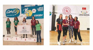 Anadolu Üniversitesi sporcularından Ünilig Eskrim Türkiye Şampiyonası'nda büyük başarı