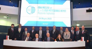 ASO 2. ve 3. OSB Başkanlığı seçiminde Mete Çağlayan güven tazeledi