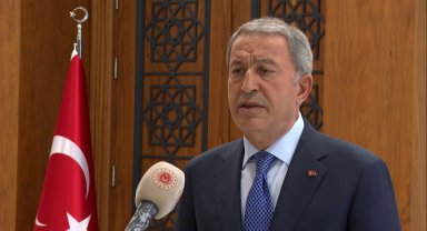 Bakan Akar'dan tahıl girişimi toplantısı açıklaması