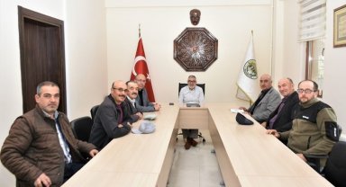 Başkan Bozkurt'a teşekkür ziyareti