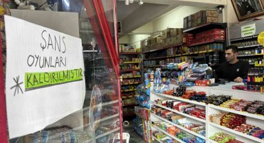 Çocuklarının rızkını kumara yatıranlara üzülen esnaf şans oyunlarını kaldırdı