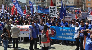 Eskişehir'de 1 Mayıs coşkuyla kutlandı
