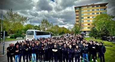 Eskişehirspor taraftarları, 300 kişiyle deplasman yolunda