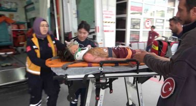Fotoğraf çektirmek için vagona çıkan çocuğu elektrik çarptı: Yaşam mücadelesi veriyor