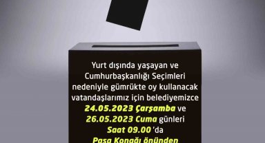 Gurbetçi seçmenlere ulaşım desteği