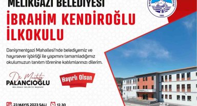 İbrahim Kendiroğlu İlkokulu'nun tanıtım töreni yapılacak