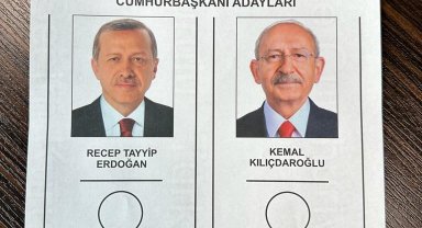 İşte ikinci turda kullanılacak oy pusulasının örneği