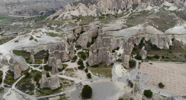 Kapadokya'nın önemli destinasyonlarından olan Paşabağları aslına dönüyor