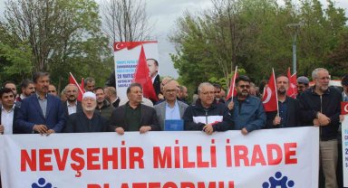 Nevşehir Milli İrade Platformu, Cumhurbaşkanı Erdoğan'a destek istedi