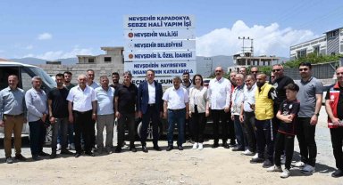 Nevşehir'den deprem bölgesi Hatay'a 'sebze hali' desteği