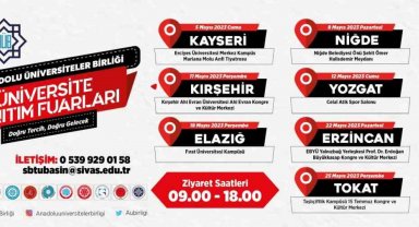 NEVÜ'de 'Üniversite Tanıtım ve Tercih Fuarı' başlıyor