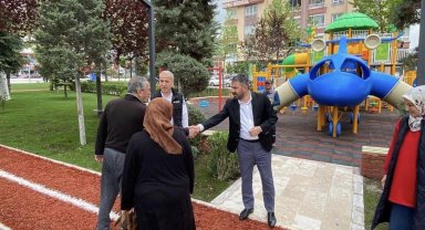 Pursaklar'da yenilenen park vatandaşların hizmetine sunuldu