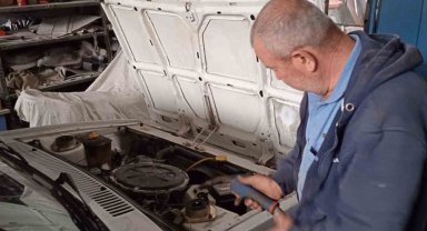Sanayi esnafı bozuk yollara kalıcı çözüm istiyor