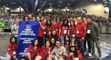 Sparc Takımı First Robotics Competition'da First Impact Finalist Ödülünü aldı