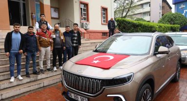 Togg asker uğurlamasında