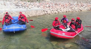 Yozgat'ın ilk ve tek rafting takımı Türkiye Şampiyonasına hazır