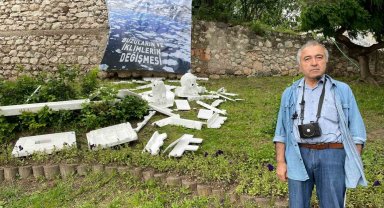 'Gürleyik Avatarı' yine ilginç bir protesto ile vatandaşlara seslendi