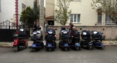 8 ay yürüyemedi, sağlığına kavuşunca engellileri unutmadı