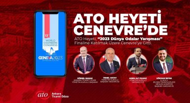 ATO Heyeti "ATONET" için Cenevre'de