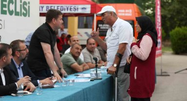 Başkan Dinçer mahalle sakinlerini dinledi