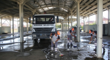 KARAMAN BELEDİYESİ BAYRAM HAZIRLIKLARINI TAMAMLADI