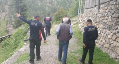Karaman’da kayıp şahıs için arama-kurtarma çalışması başlatıldı 