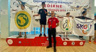 Kayserili sporcudan şampiyonada 3 Türkiye derecesi