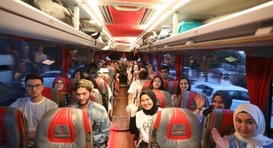 Melikgazi, yeşilaycı gençleri Çanakkale'ye uğurladı