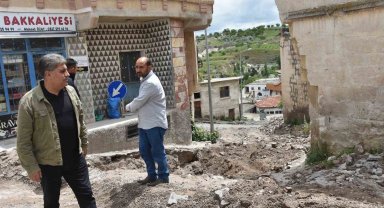 Nevşehir'de selin yaraları sarılıyor