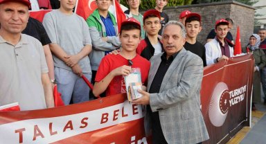Talas'tan cumhuriyetin 100. yılına özel Çanakkale turu