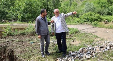 Yahyalı'da sel ve taşkınları çözmek için çalışmalar başladı