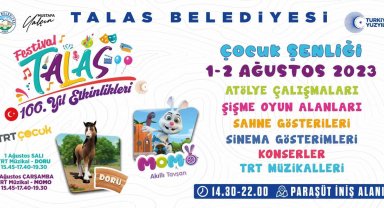100. Yıl Talas'ta Coşkulu Geçecek