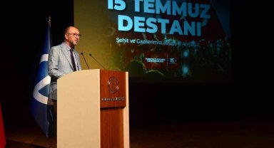 15 Temmuz Kahramanları Anadolu Üniversitesinde anıldı