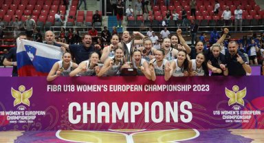 18 Yaş Altı Kız Basketbol Avrupa şampiyonu Slovenya oldu