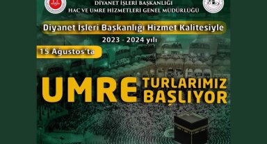2023-2024 Umre Dönemi Ağustos'ta başlıyor