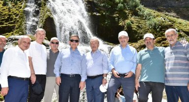 Abdullah Gül Kapuzbaşı Şelalelerini gezdi