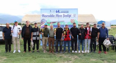 Akşehir'de trap atış yarışması düzenlendi