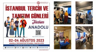 Anadolu Üniversitesi, İstanbul'da da tercih döneminin nabzını tutuyor