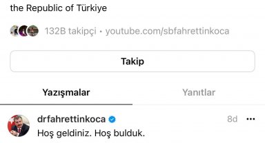 Bakan Koca, yeni sosyal medya platformu 'Threads'de yerini aldı