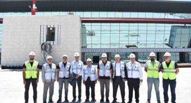 Başkan Büyükkılıç'tan Kayseri Havalimanı Yeni Terminal Binası'na yakın takip