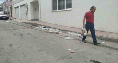 Bu sokakta çöp konteynerı yok