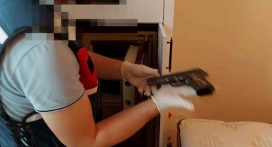 Çelik kasadan 4 tabanca 1865 mermi çıktı