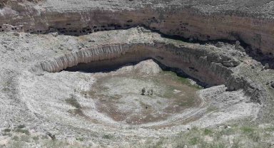 Çıralı Obruk Gölü'nün eski görüntüsünden eser kalmadı