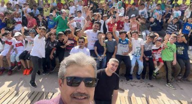 Çocuklar hem eğleniyor hem öğreniyor