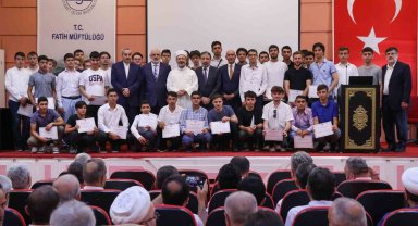 Diyanet İşleri Başkanı Erbaş "Okuyucular Semineri" kapanış programına katıldı