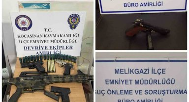 Düğünlerde havaya rast gele ateş açan 6 maganda yakalandı