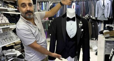 Eskişehir'de damatlık ve takım elbise satışları arttı