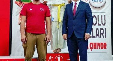 Eskişehirli sporcudan judoda Türkiye 3'üncülüğü